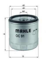 Knecht OC 91 - Olejový filter