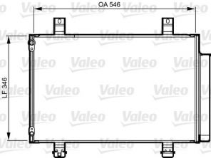 Valeo 814237 - Kondenzátor -
