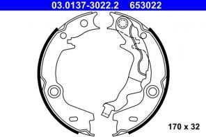 ATE 03.0137-3022.2 - Parkovacia brzda -