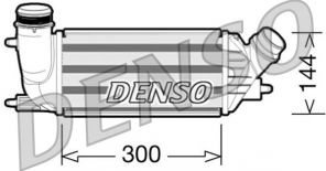 Denso DIT07001 - Chladič plniaceho vzduchu