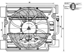 Mahle ACF 23 000S - Ventilátor klimatizácie