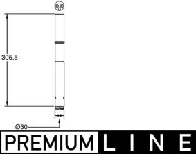 Mahle AD 284 000P - Sušič