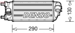 Denso DIT09113 - Chladič plniaceho vzduchu