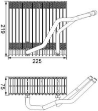 Mahle AE 38 000S - Výparník