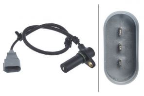 Hella 6PU 009 167-251 - Snímač generátor impulzov, kľukový hriadeľ -