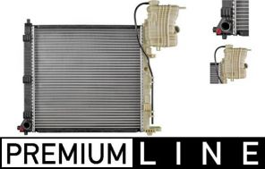 Mahle CR 679 000P - Chladič vody -