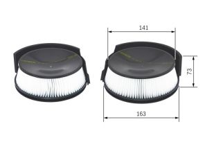 Bosch 1 987 432 104 - Peľový filter