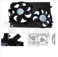 TYC 832-0001 - Ventilátor motora -