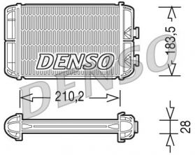 Denso DRR20004 - Výmenník tepla vnútorného kúrenia