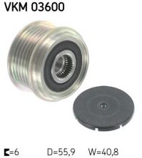 SKF VKM 03600 - Voľnobežka alternátora -