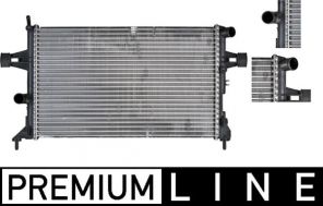 Mahle CR 227 000P - Chladič vody -