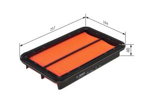 Bosch 1 457 433 072 - Vzduchový filter