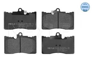 Meyle 025 203 2517/W - Brzdové platničky -