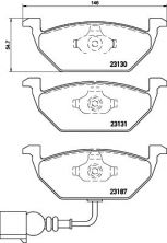 Brembo P 85 072X - Brzdové platničky -