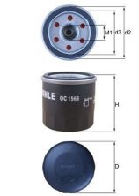 Knecht OC 1566 - Olejový filter -