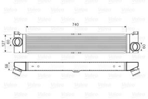 Valeo 818569 - Chladič plniaceho vzduchu -