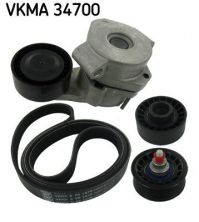 SKF VKMA 34700 - Sada klinového rebrovaného remeňa -