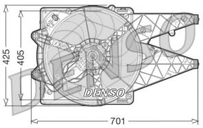 Denso DER09101 - Ventilátor motora