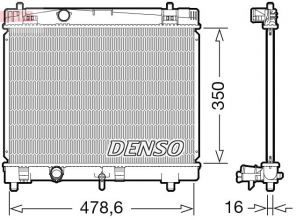 Denso DRM50103 - Chladič vody