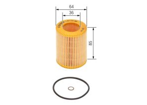 Bosch 1 457 429 308 - Olejový filter