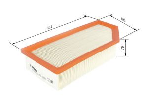 Bosch F 026 400 520 - Vzduchový filter -