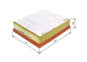 Bosch F 026 400 550 - Vzduchový filter -