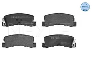 Meyle 025 200 7615/W - Brzdové platničky -