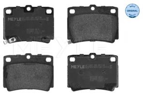 Meyle 025 235 9315/W - Brzdové platničky -