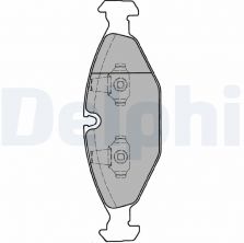 Delphi LP1000 - Brzdové platničky -