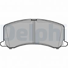 Delphi LP1014 - Brzdové platničky -