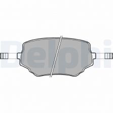 Delphi LP1015 - Brzdové platničky -