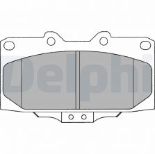 Delphi LP1020 - Brzdové platničky -