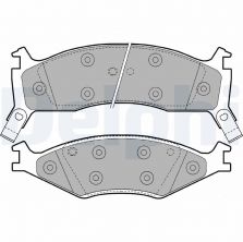 Delphi LP1021 - Brzdové platničky -