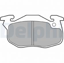 Delphi LP1053 - Brzdové platničky -