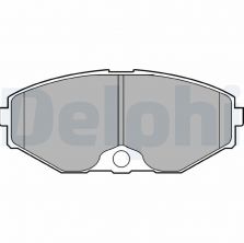 Delphi LP1058 - Brzdové platničky -