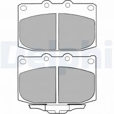 Delphi LP1060 - Brzdové platničky -