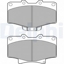 Delphi LP1070 - Brzdové platničky -