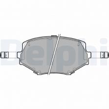 Delphi LP1074 - Brzdové platničky -