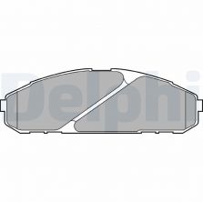 Delphi LP1075 - Brzdové platničky -