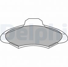 Delphi LP1139 - Brzdové platničky -