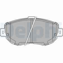 Delphi LP1140 - Brzdové platničky -