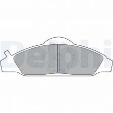 Delphi LP1145 - Brzdové platničky -