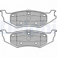 Delphi LP1162 - Brzdové platničky -