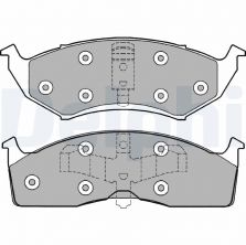 Delphi LP1166 - Brzdové platničky -