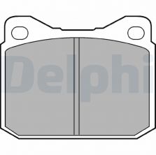 Delphi LP117 - Brzdové platničky -