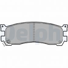 Delphi LP1189 - Brzdové platničky -