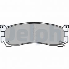 Delphi LP1190 - Brzdové platničky -