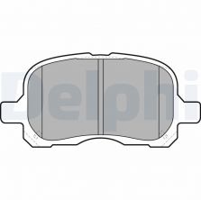 Delphi LP1302 - Brzdové platničky -