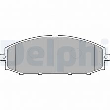 Delphi LP1305 - Brzdové platničky -