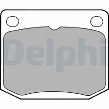 Delphi LP131 - Brzdové platničky -